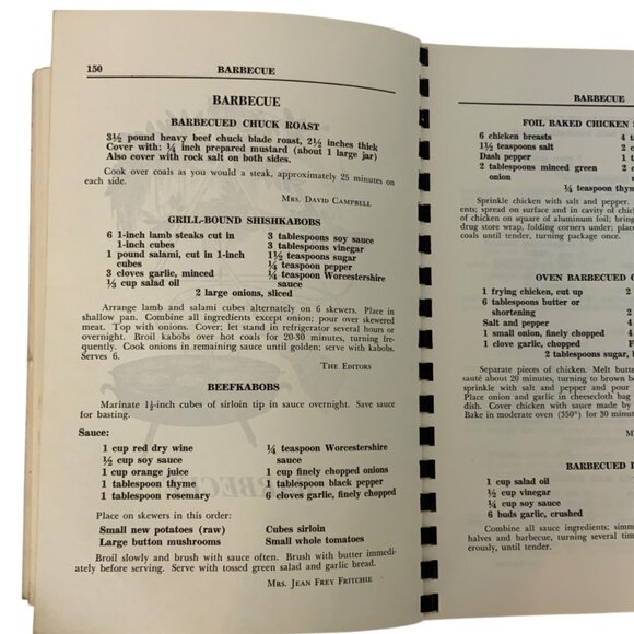 River Road Recipes Junior League Baton Rouge Southern Cookbook 1977 Spiral Bound - Picture 8 of 12